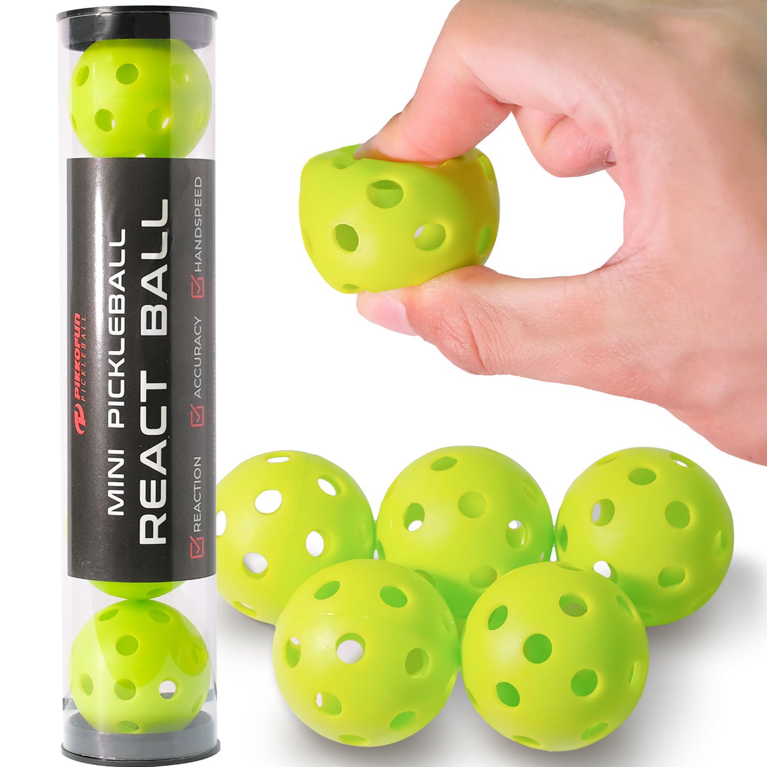 pikkofun mini pickleball ball